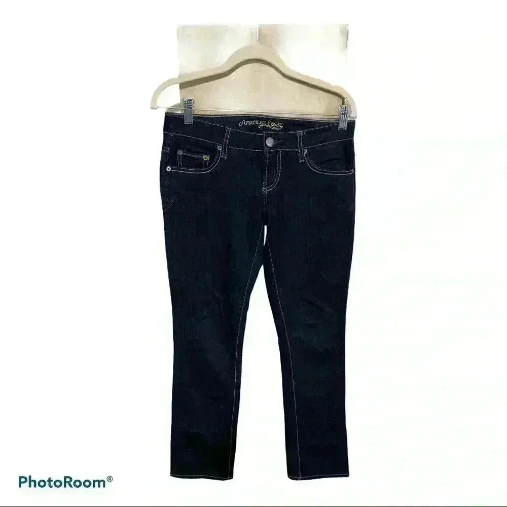 American Eagle Blue Jeans Size 2 Short - Picture 1 of 4